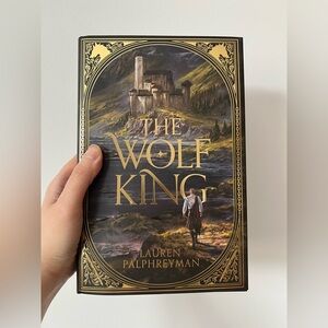 The Wolf King Book by Lauren Palphreyman Fairyloot edition signed